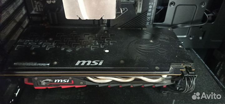 Видеокарта gtx 1060 6gb msi gaming x