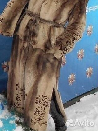 Шуба из стриженной норки