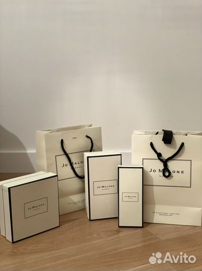 Jo malone пакеты коробки