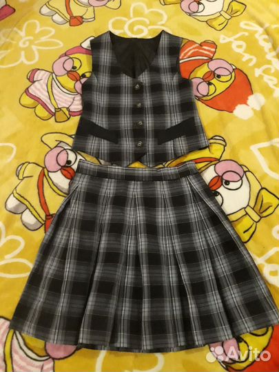 Школьная форма, костюм для девочки