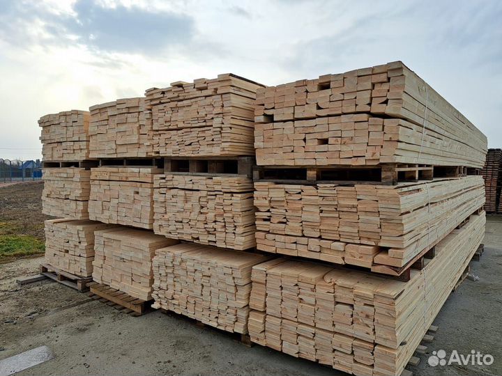 Доска обрезная 50*200*6000