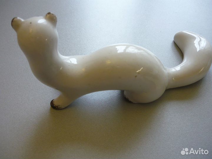СССР статуэтка куница ласка горностай фарфор