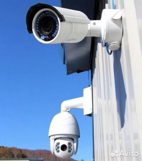 Монтаж видеонаблюдения и скуд