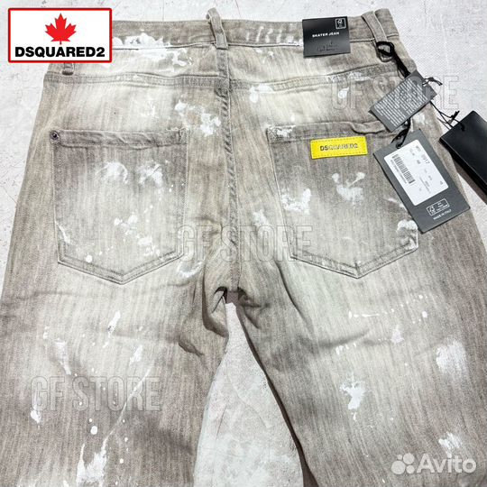 Джинсы Dsquared2 slim fit amiri type