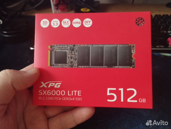 Adata xpg SSD 512gb (new)