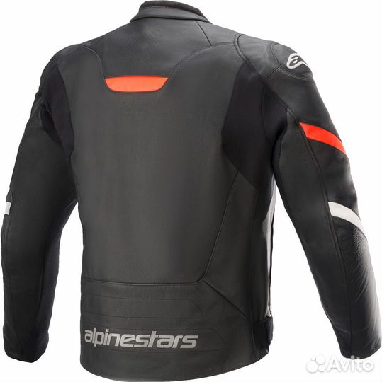 Мото куртка кожаная Alpinestars faster v2