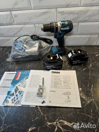 Ударный шуруповерт makita DHP 484 RTJ