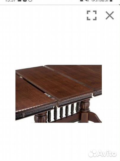 Стол круглый со стульями