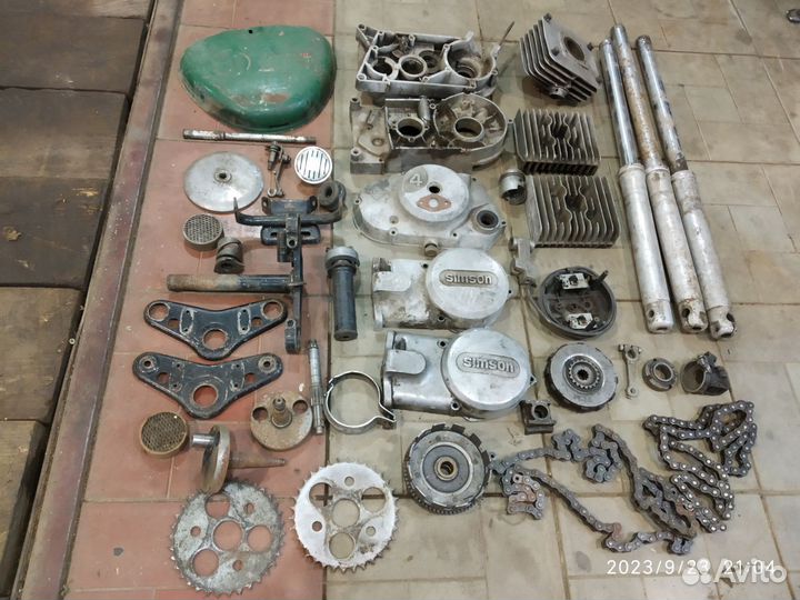 Запчасти Мопед simson(германия)