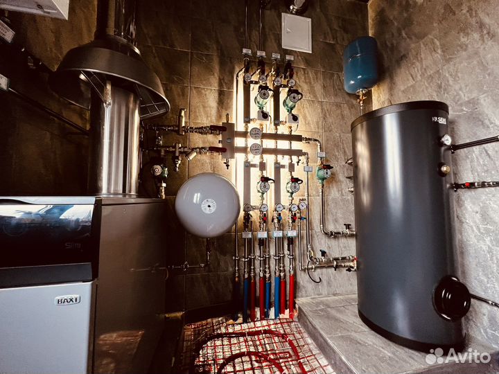 Сантехник Монтаж отопления и котельные