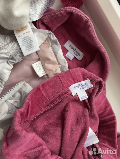 Пакет вещей на девочку 80