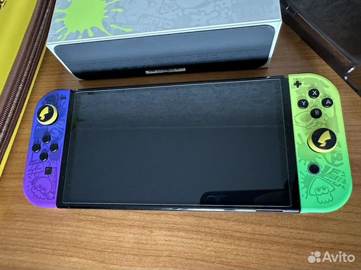 Nintendo switch oled splatoon прошитая 64+512