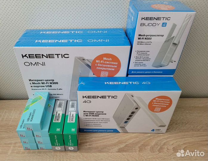 Роутеры Keenetic 4G, Keenetic Omni