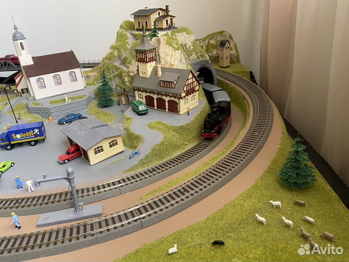 Макет железной дороги 1:87