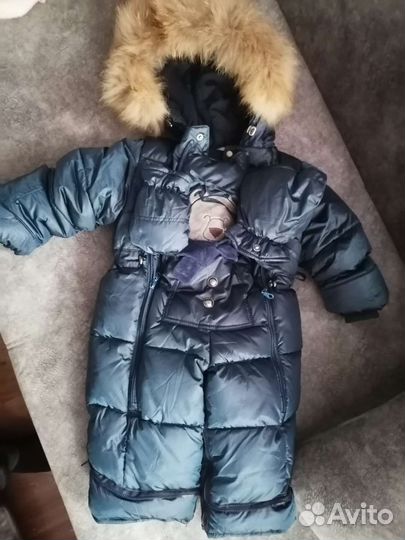 Комбинезон трансформер зимний 80