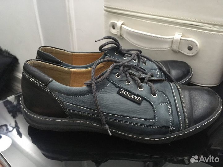 Кеды кожаные 40
