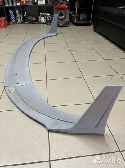 Сплитер переднего бампера Dodge Charger 2015+