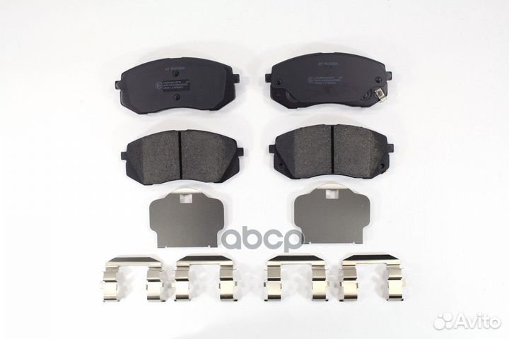 Колодки тормозные дисковые(аналог TRW GDB3461)