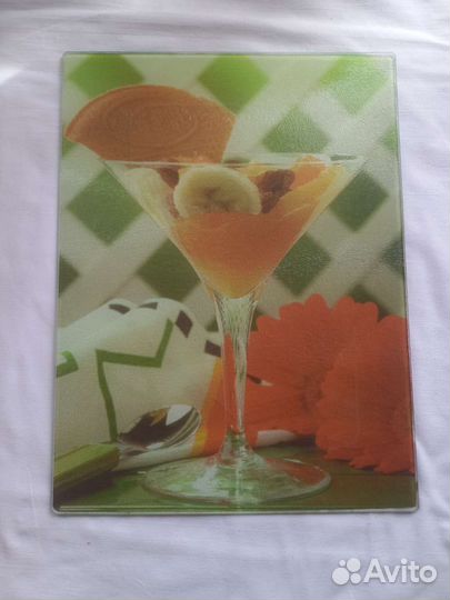 Доска разделочная стеклянная