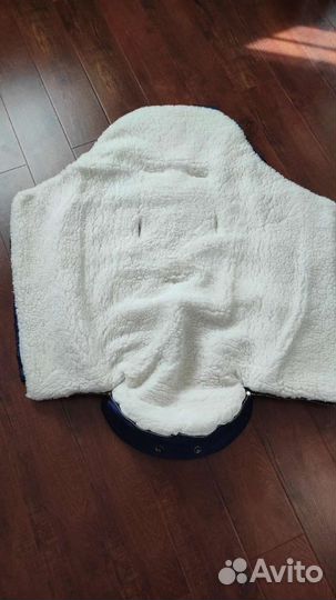 Меховой конверт 100 овечья шерсть