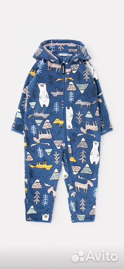 Флисовый комбинезон crockid 74