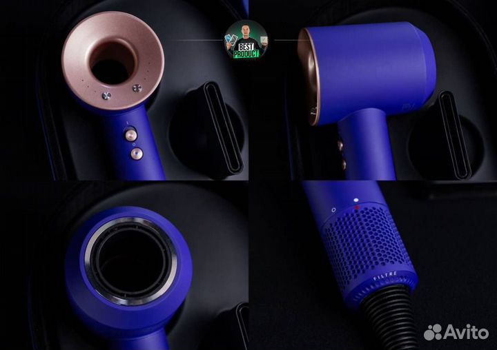 Фен Dyson HD15 Vinca Blue (Malaysia FCO)