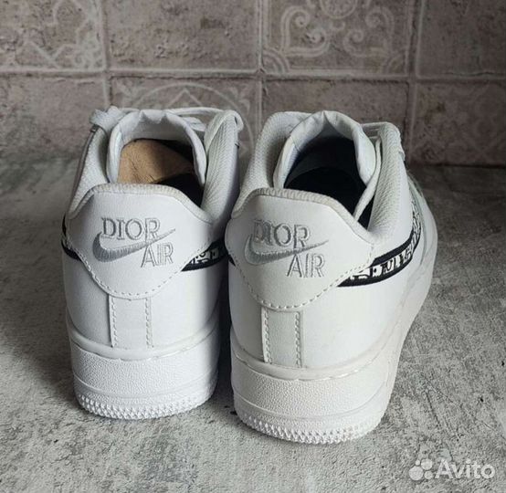 Кроссовки женские демисезонные nike AIR force dior