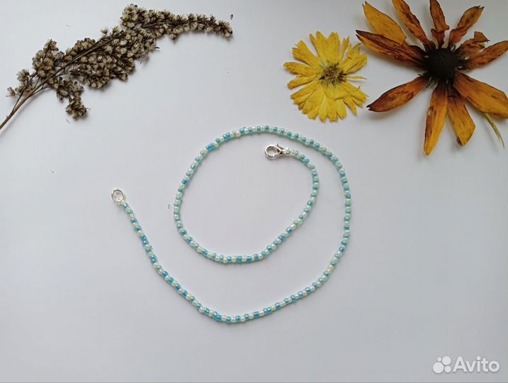 Ожерелье из бисера