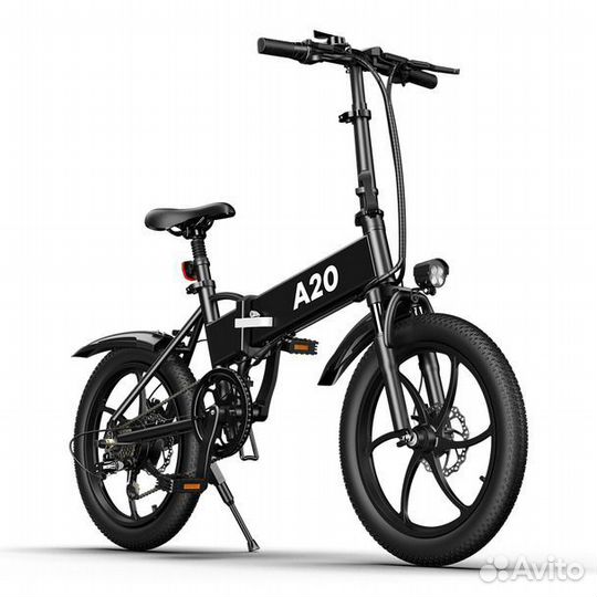 Электровелосипед ADO Electric Bicycle A20 черный