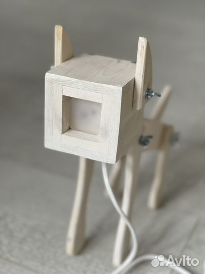 Светильник настольный Собака