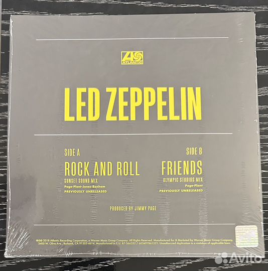 LED Zeppelin - Rock and Roll, LP, 2018