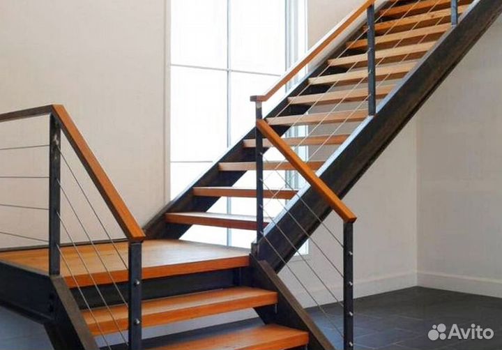 Перила для лестниц кованные