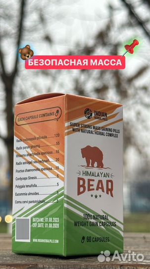 Bear — для набора веса до 12 кг