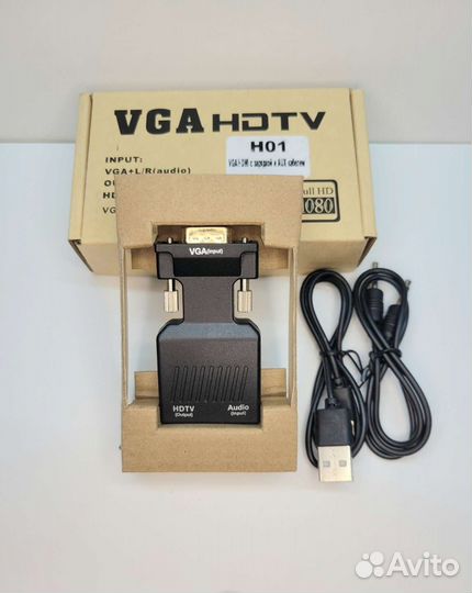 Адаптертер VGA на hdmi