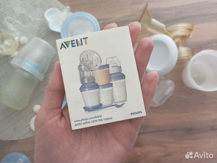 Молокоотсос avent ручной