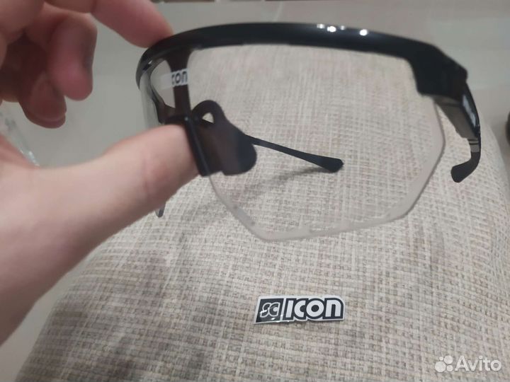 Велосипедные очки фотохромные sc icon