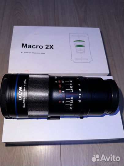 Объектив laowa macro 2x 100mm 2.8 sony e mount