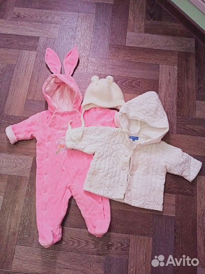 Детские вещи пакетом на девочку 62 68