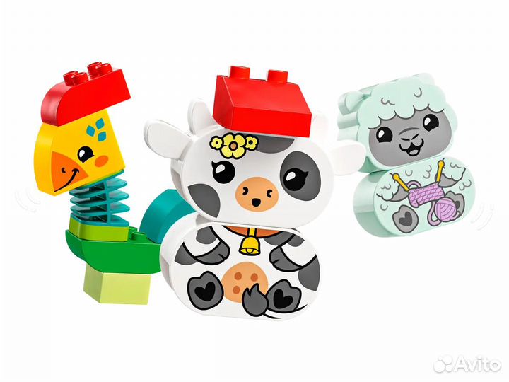 Lego Duplo Animal Train Поезд с животными 10412