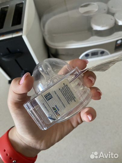 Новые соски для бутылочек avent natural 3+