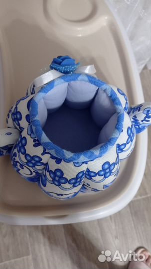 Чайник текстильный, сувенирный