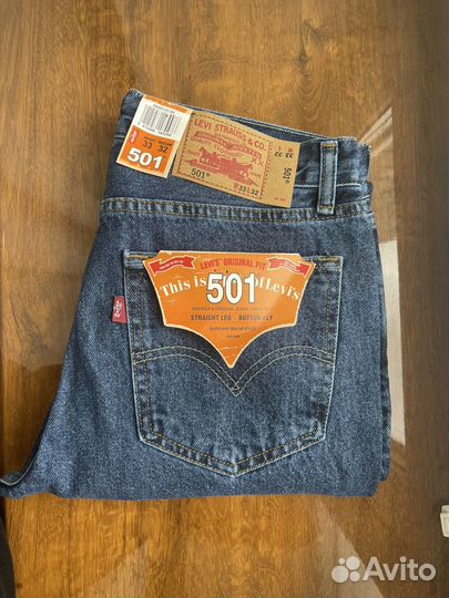 Джинсы levis 501 на болтах новые(много цветов)