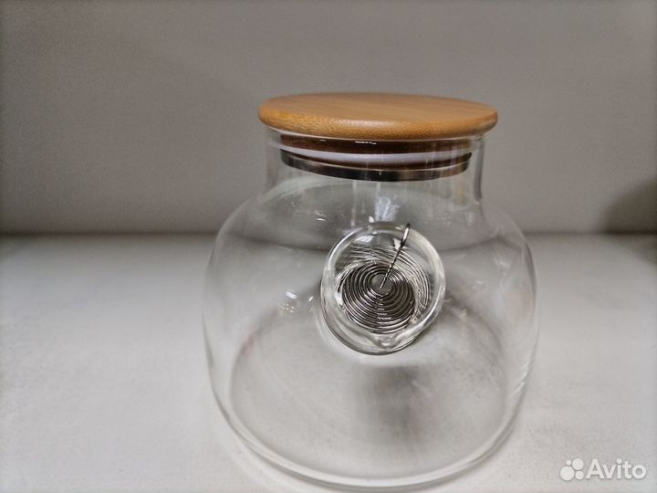 Чайник заварочный. Стекло 1 литр