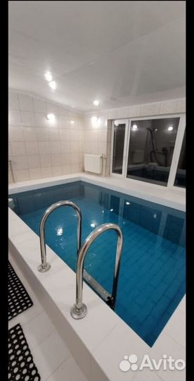 Сауна с теплым бассейном