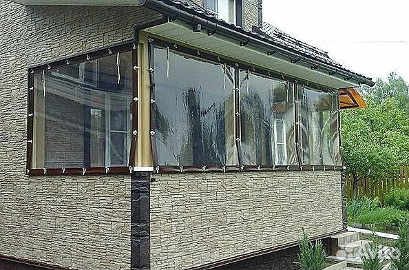 Мягкие окна из гибкой пленки