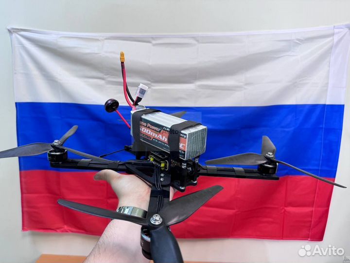 Квадрокоптер fpv «Байкал» 10 дюймов