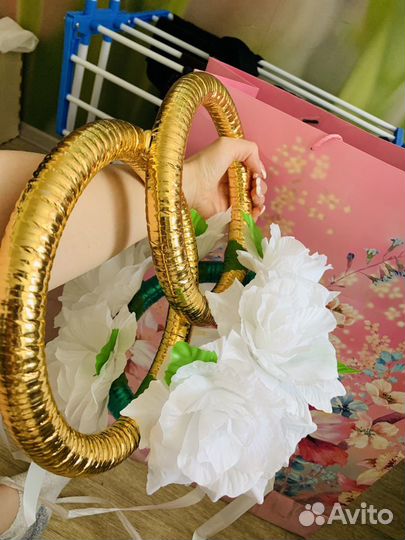 Свадебные украшения на автомобили