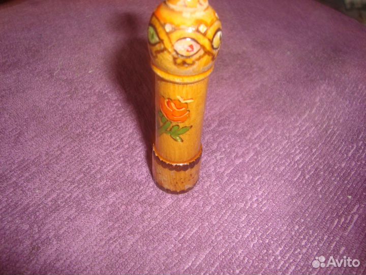 Деревянный флакон от розового масла