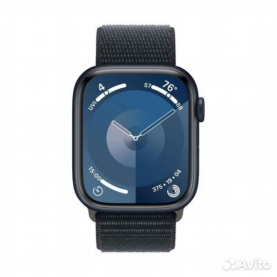 Apple Watch Series 9 45 мм Midnight Loop Band