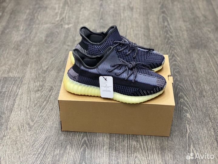 Кроссовки Adidas Yeezy Boost 350 v2 Carbon (36-45)